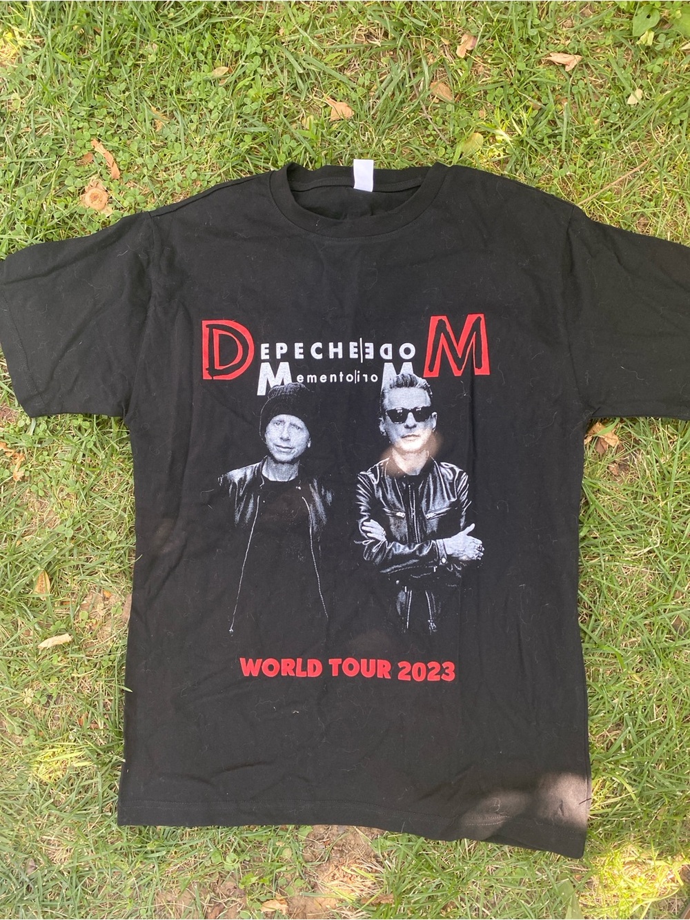 Depeche Mode World Tour 2023 Black Graphic Tee